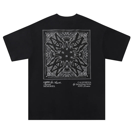 AMRI Printed Cotton Crewneck T-Shirt